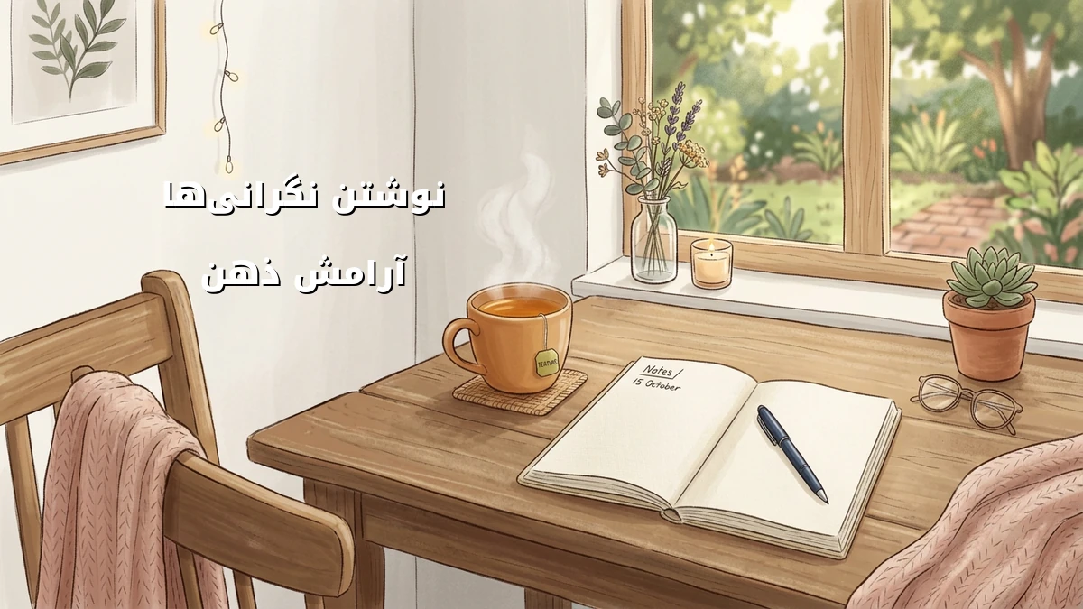 عینی کردن نگرانی آینده با کاغذ و قلم