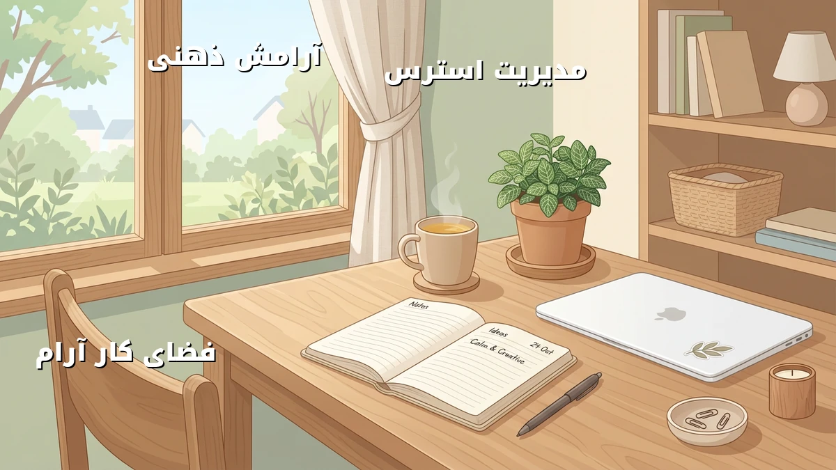آرامش ذهنی در محیط کار برای افراد حساس