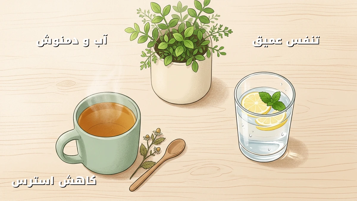 رفع خشکی دهان قبل از آزمونهای مهم