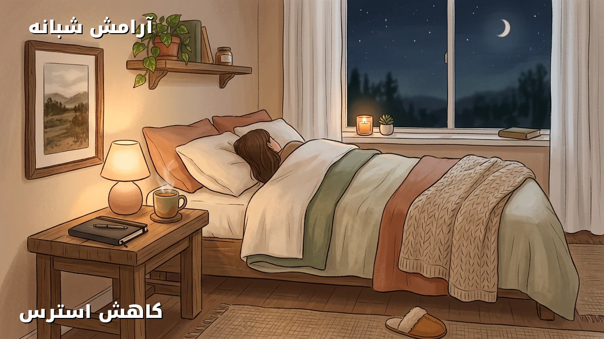 بهبود خواب و رفع خستگی ذهنی با عادتهای ساده روزمره