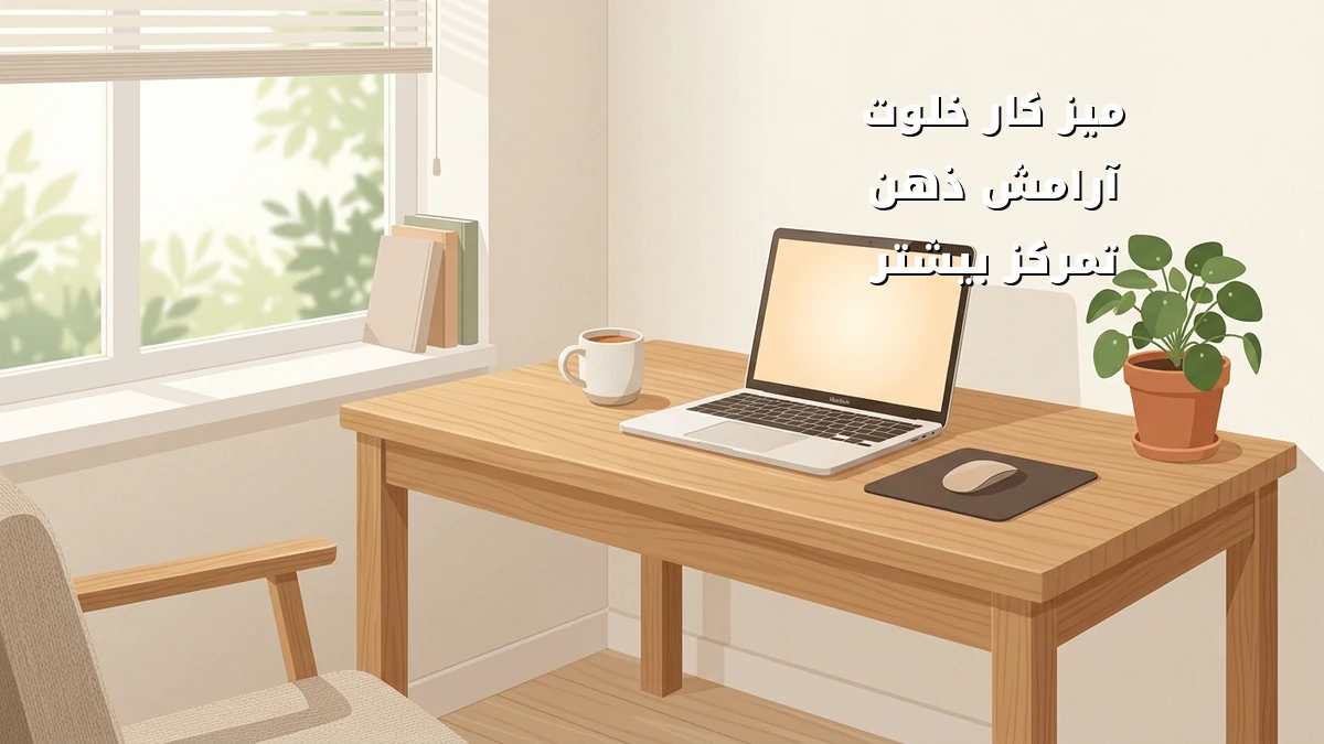 کاهش استرس کاری با خلوت کردن میز کار