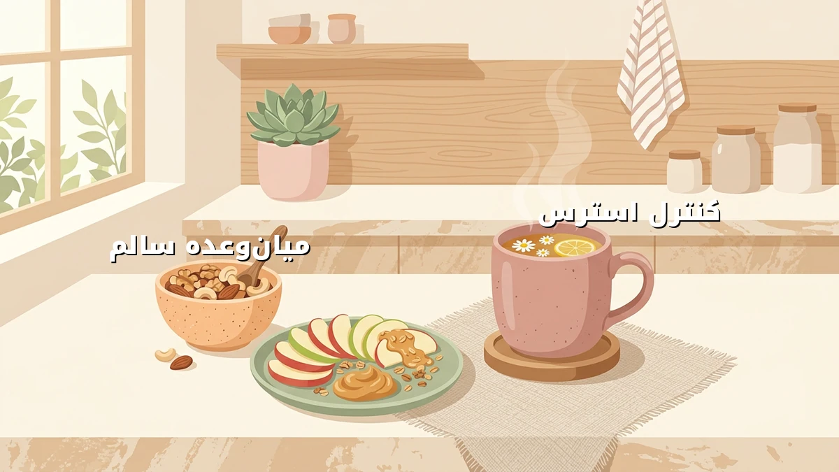 کنترل پرخوری عصبی با میانوعدههای ساده
